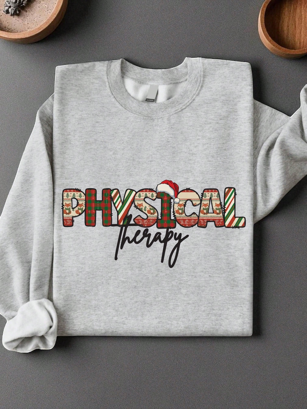 Christmas Physical Therapy Unisex Sweatshirt