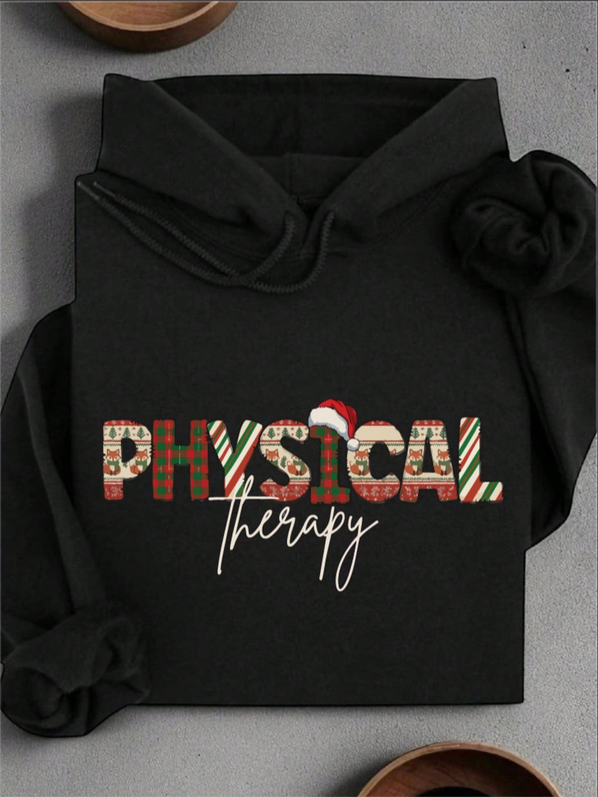 Christmas Physical Therapy Unisex Hoodie
