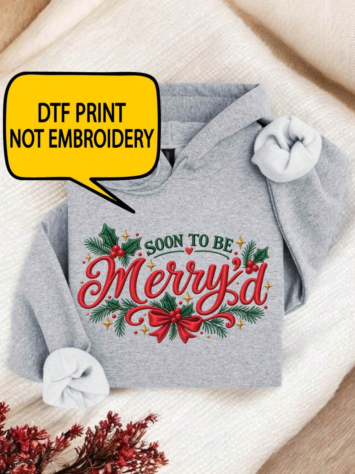 Soon To Be Merry'd Hoodie