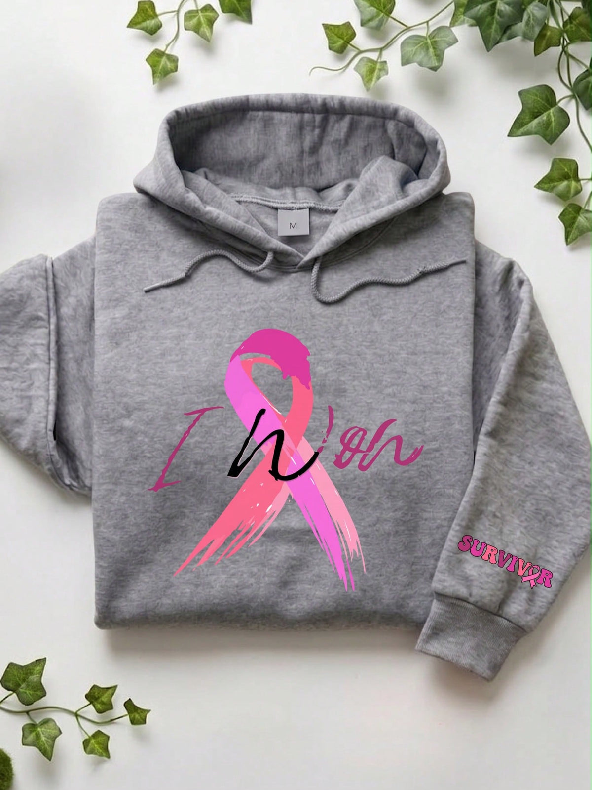 I Won Pink Ribbon Hoodie