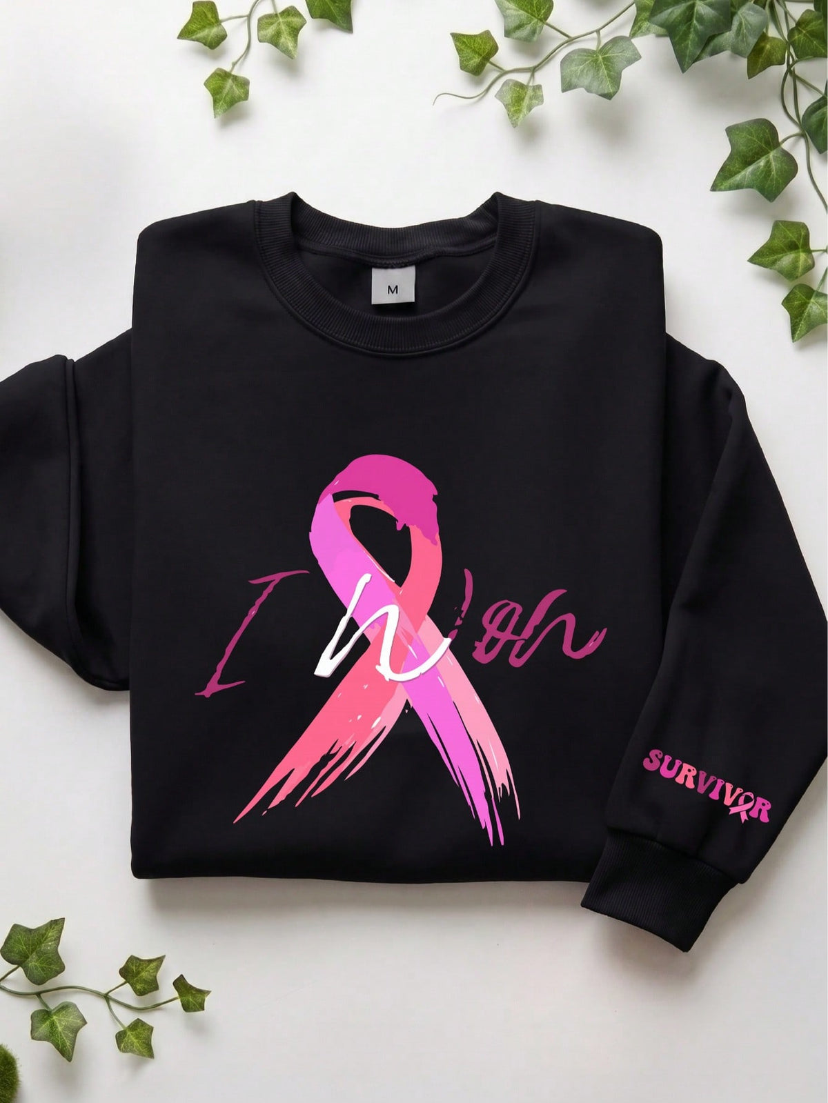 I Won Pink Ribbon Sweatshirt