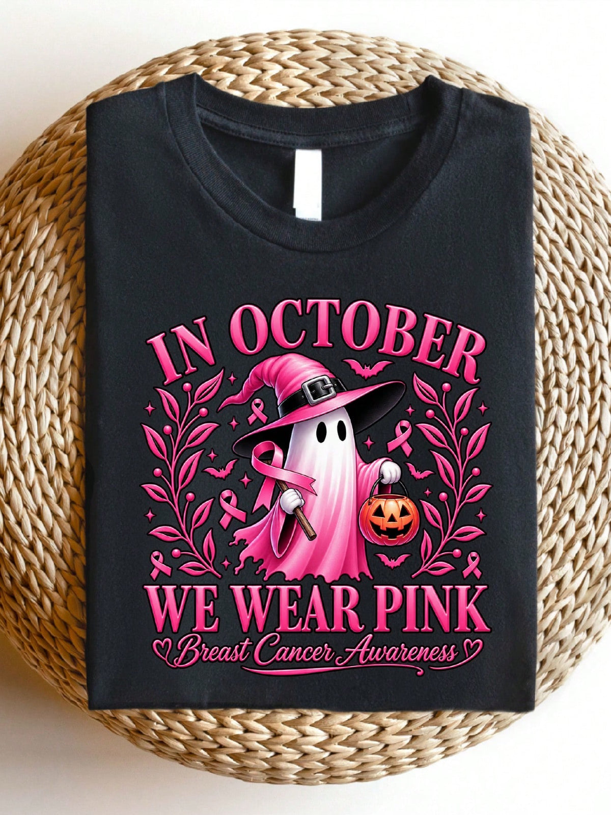 In October We Wear Pink T-Shirt