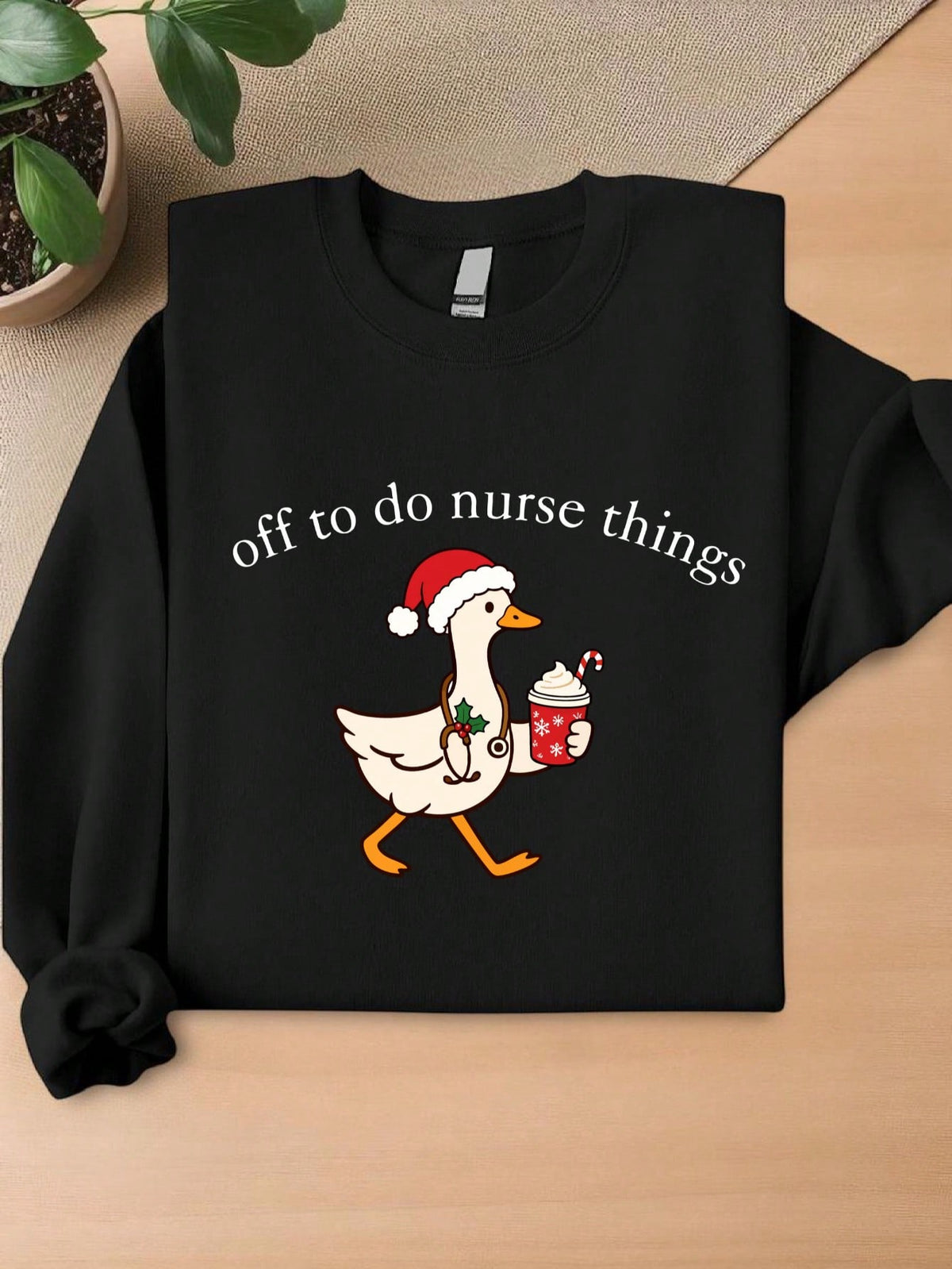 Off To Do Nurse Things Sweatshirt