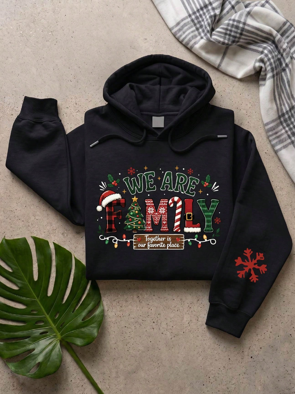 We Are Family Christmas Hoodie