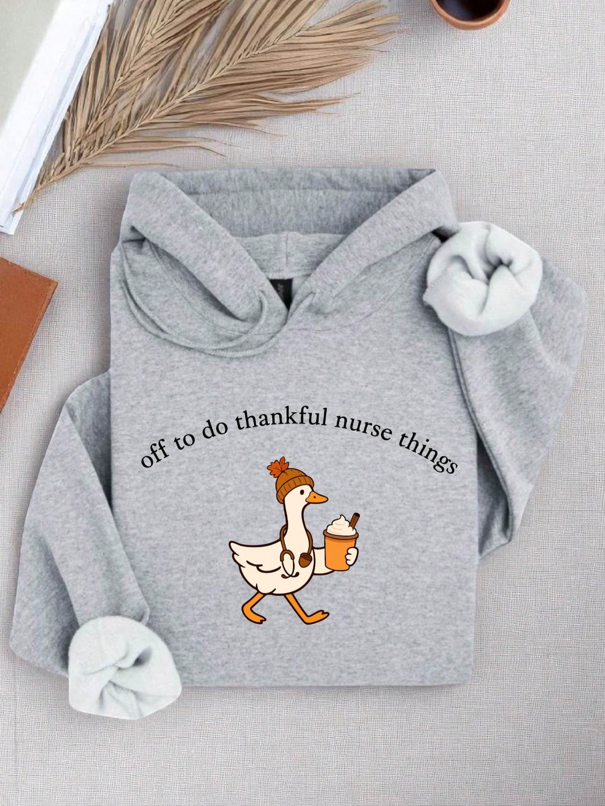 Off To Do Thankful Nurse Things Hoodie