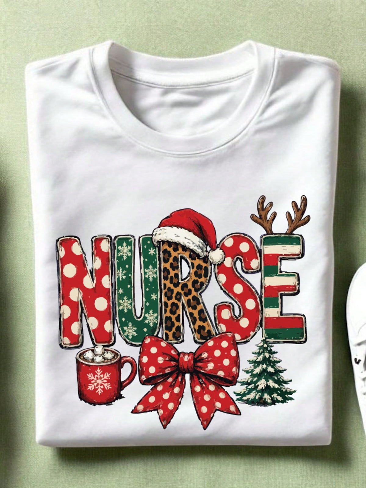 Christmas Nurse Unisex T-Shirt