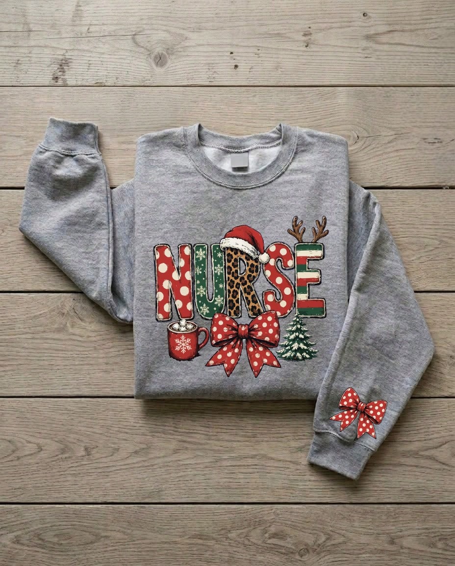 Christmas Nurse Unisex Sweatshirt