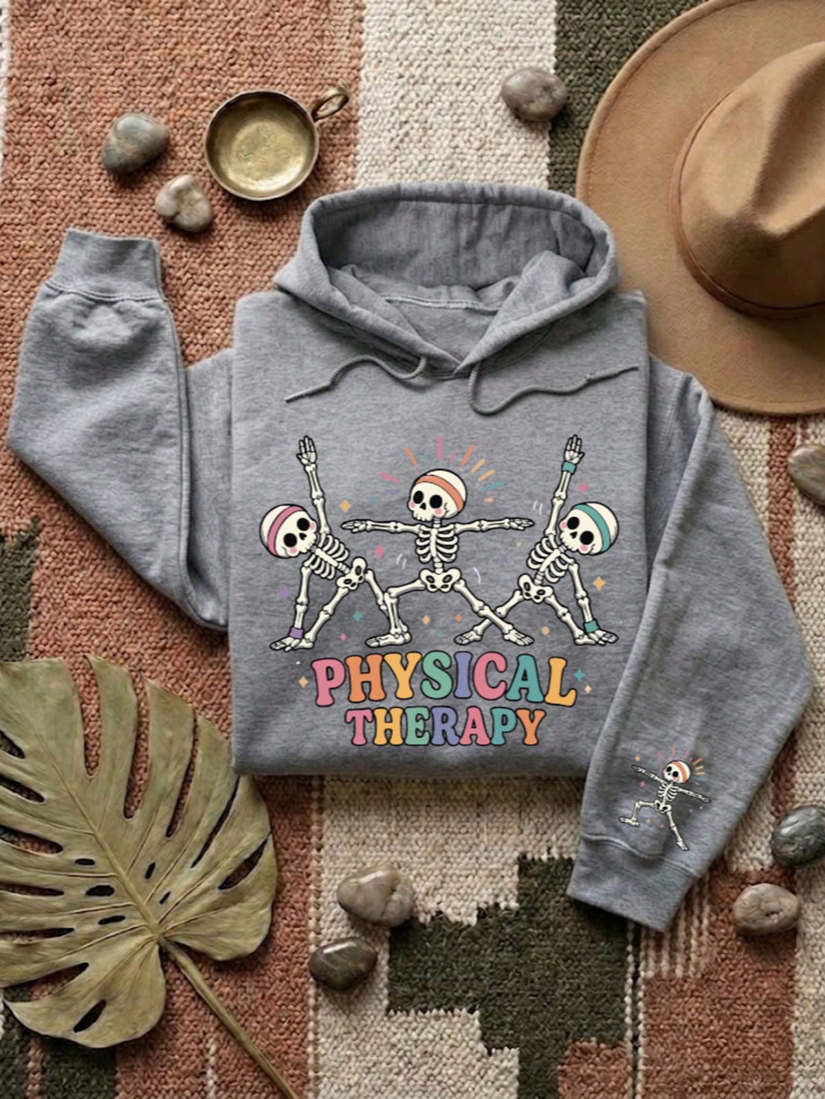 Skeleton Physical Therapy Unisex Hoodie