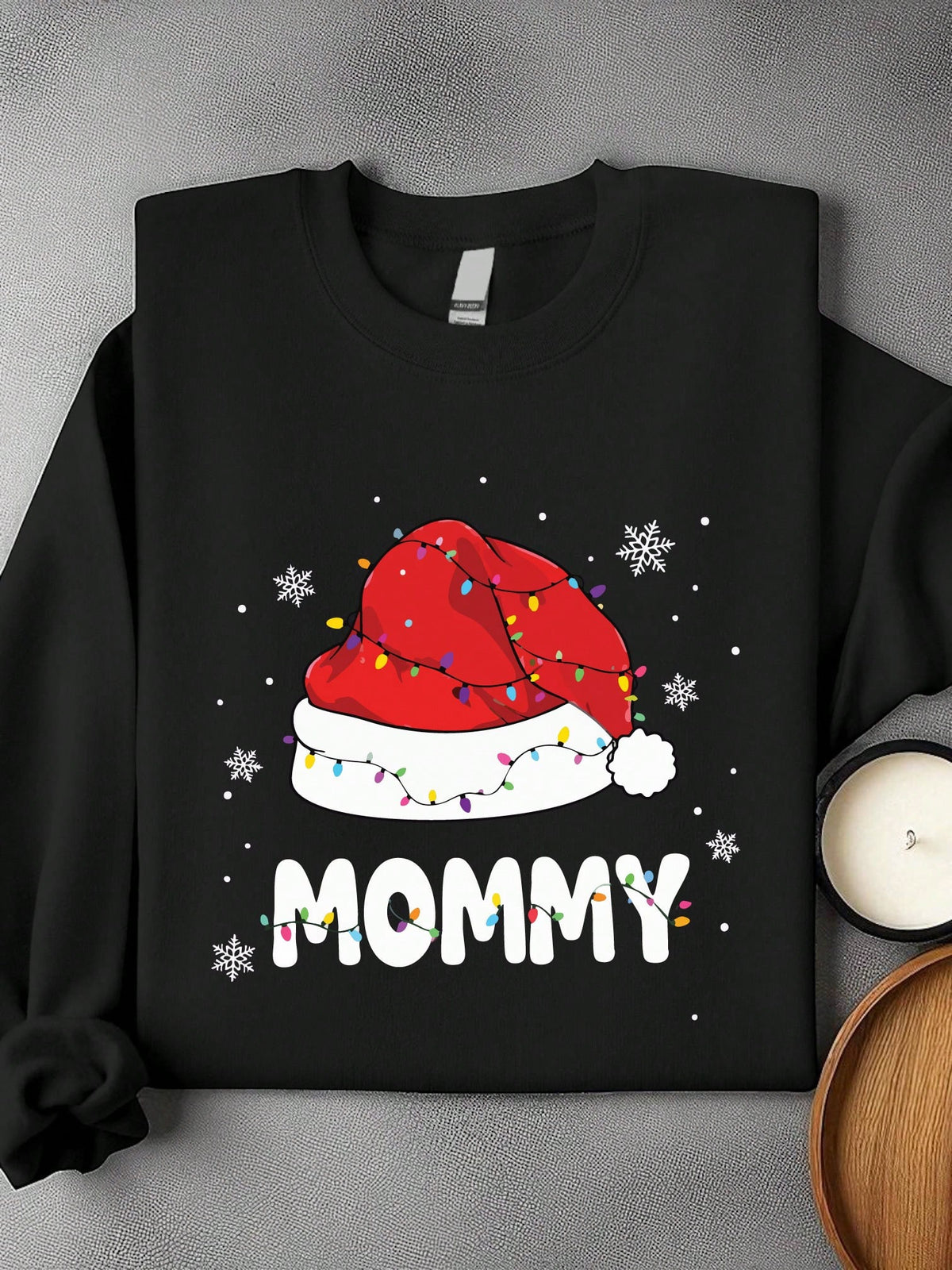 1PC Christmas Mommy Daddy Unisex Sweatshirt