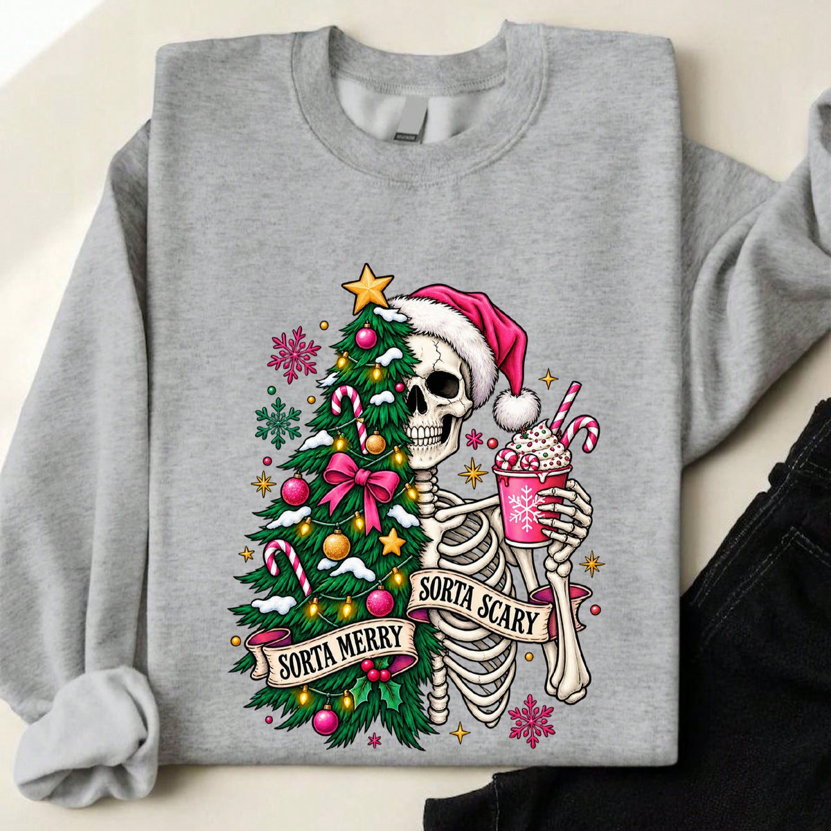 Sorta Merry Sorta Scary Sweatshirt