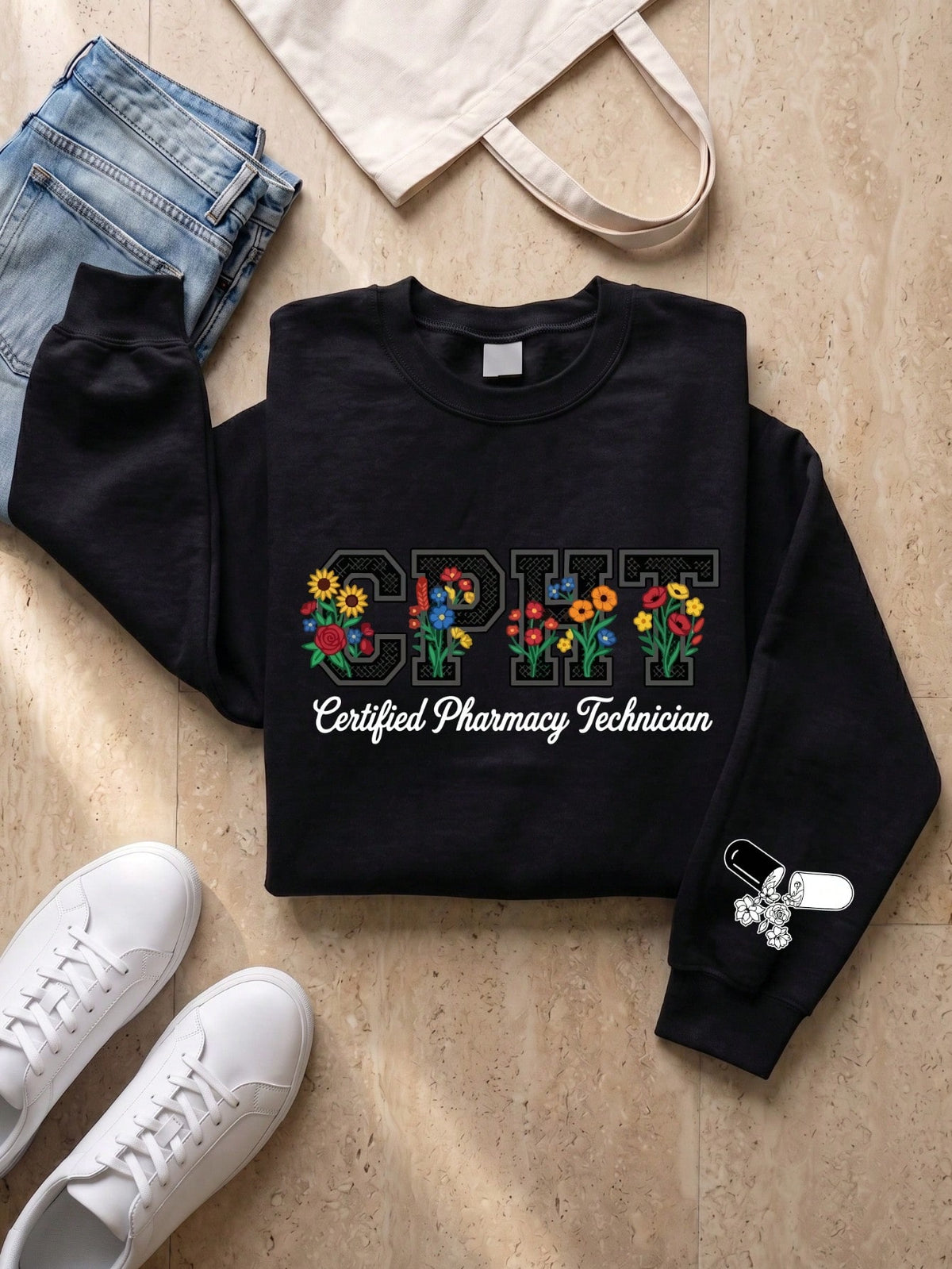 Floral CPHT Sweatshirt