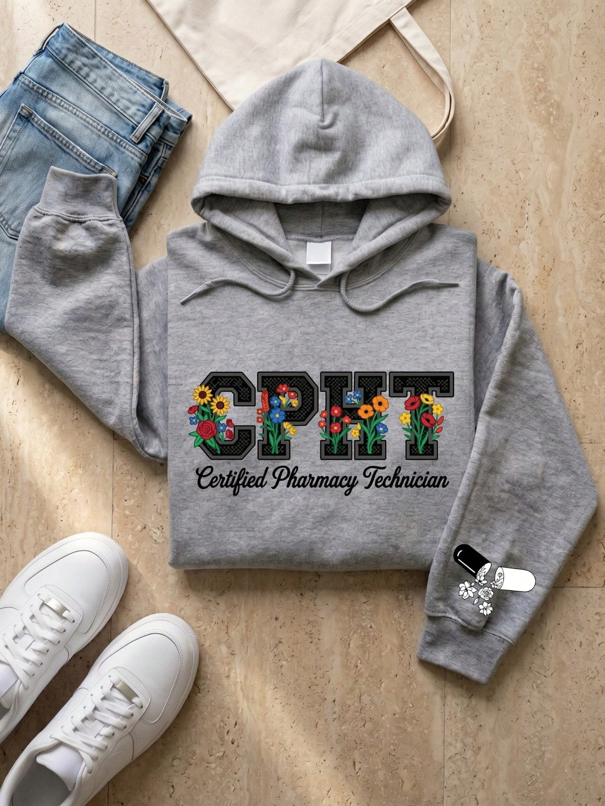 Floral CPHT Hoodie