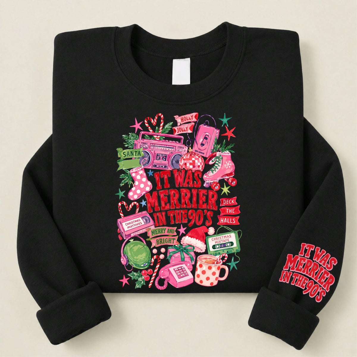 It Was Merrier In The 90's Sweatshirt