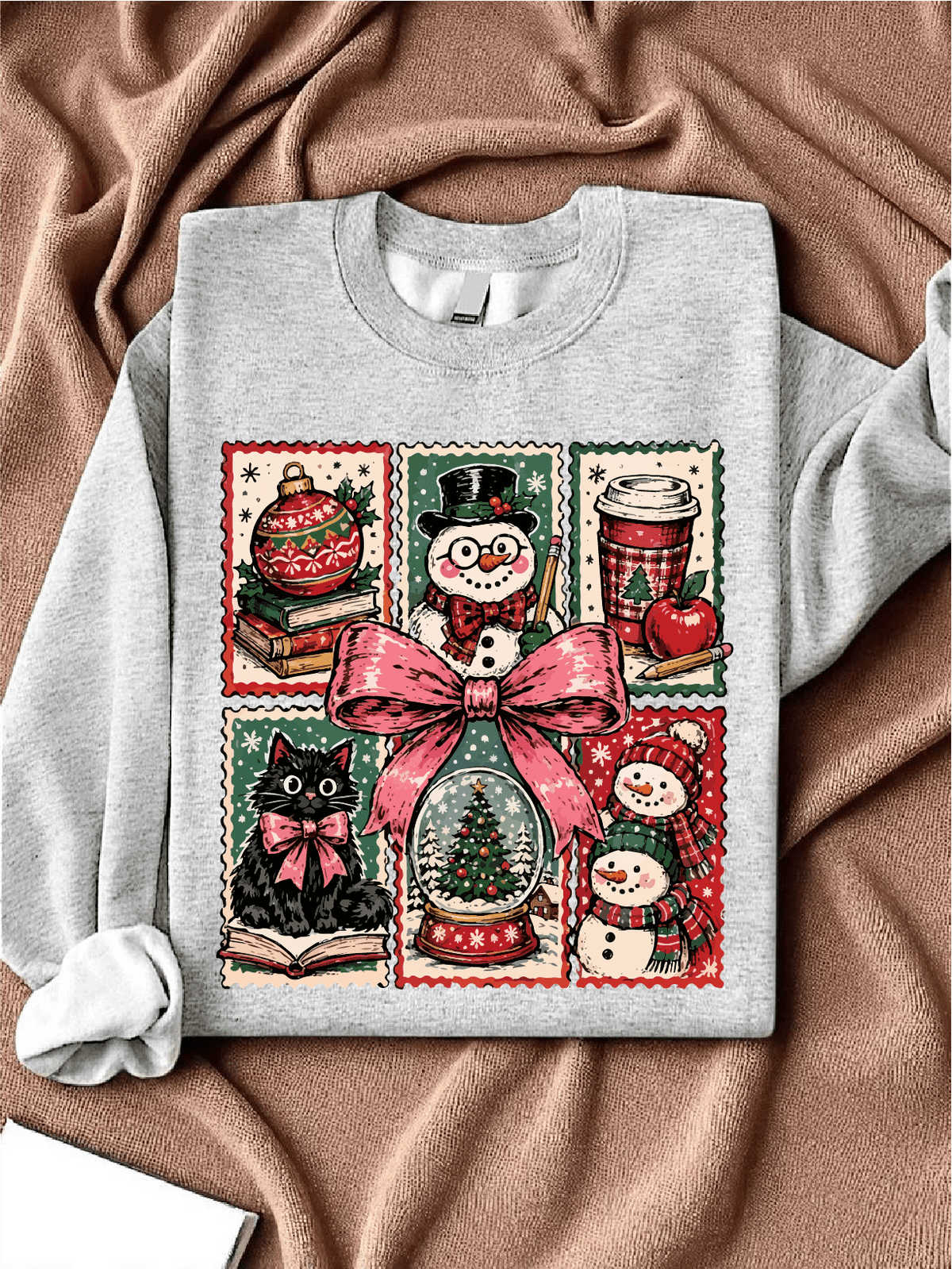 Christmas Stamp Sweatshirt