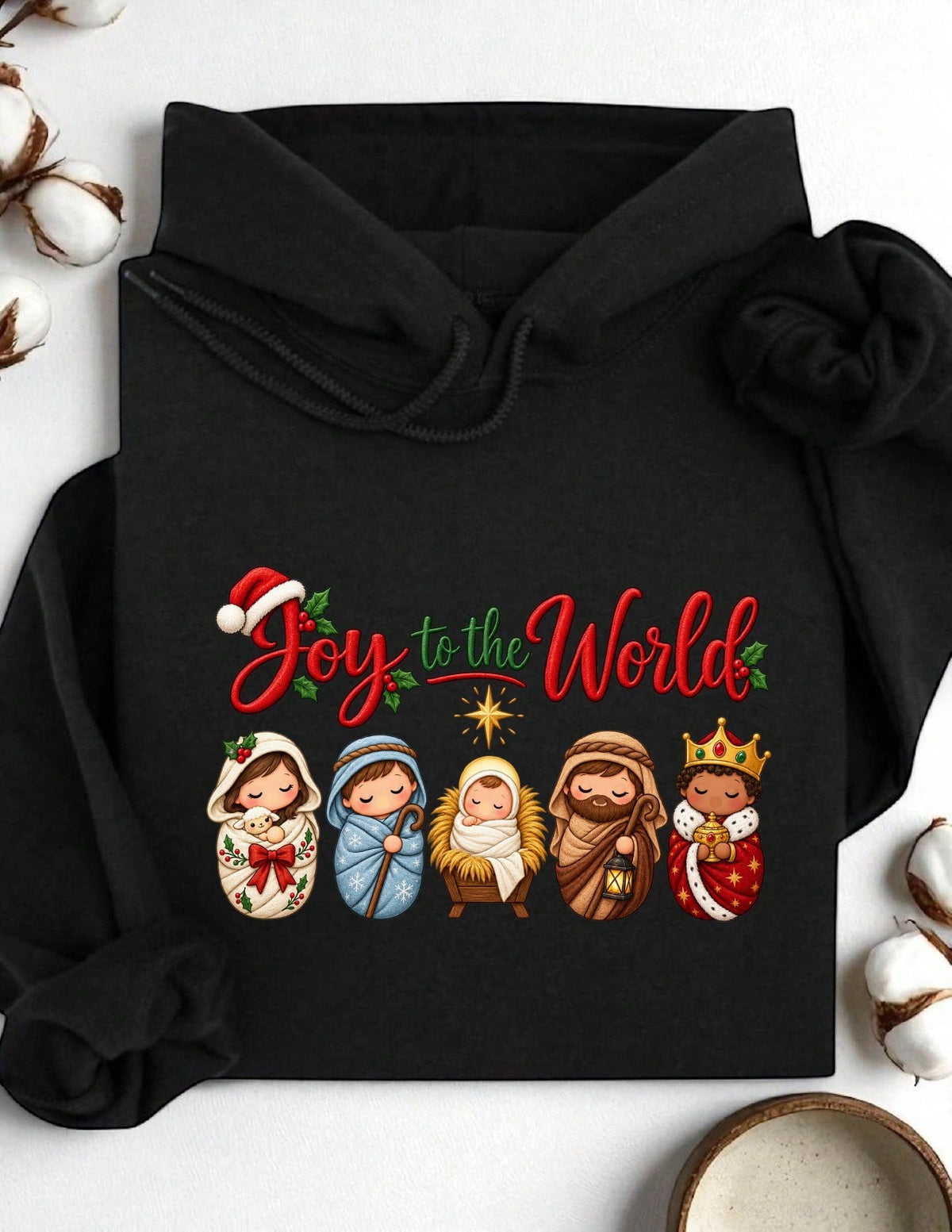 Joy To The World Christmas Hoodie