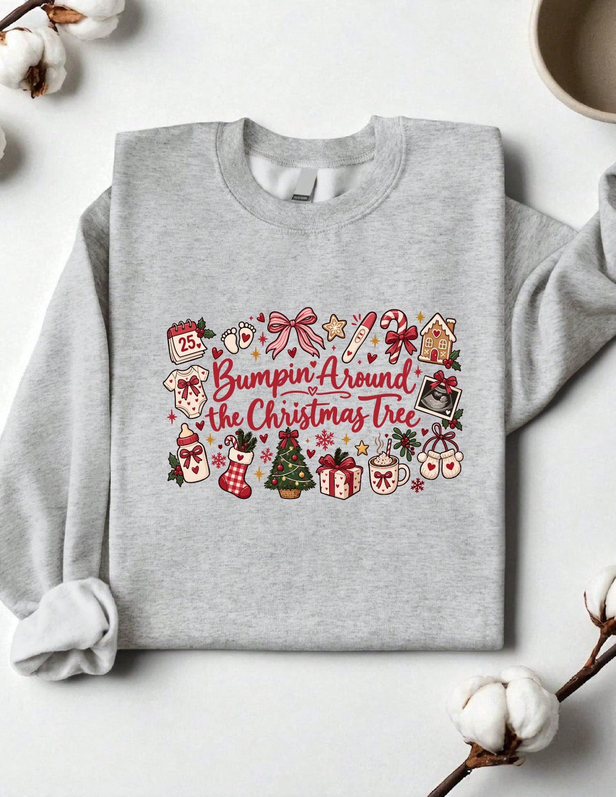 Christmas Pregnancy Sweatshirt