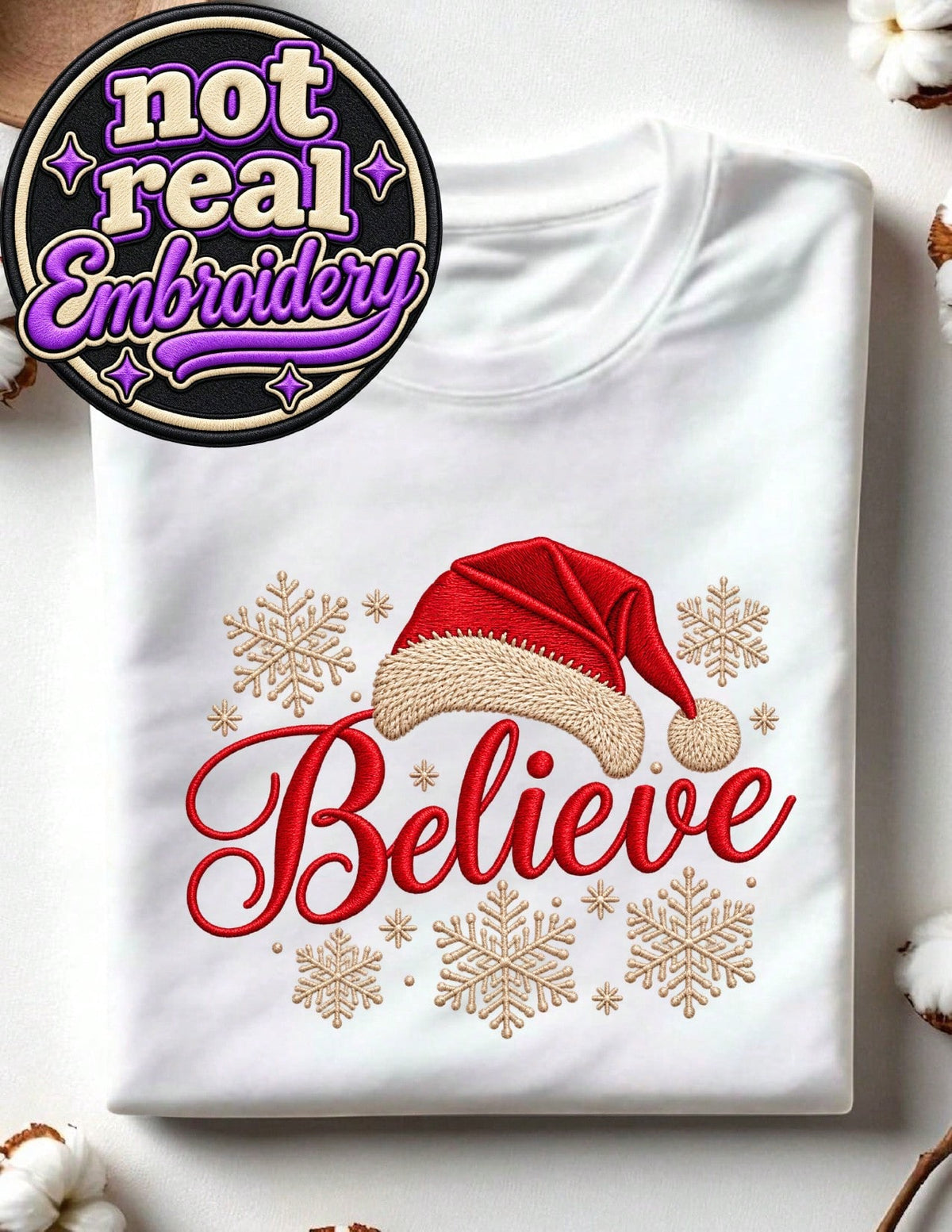 Believe Christmas (DTF Graphic Print) T-Shirt