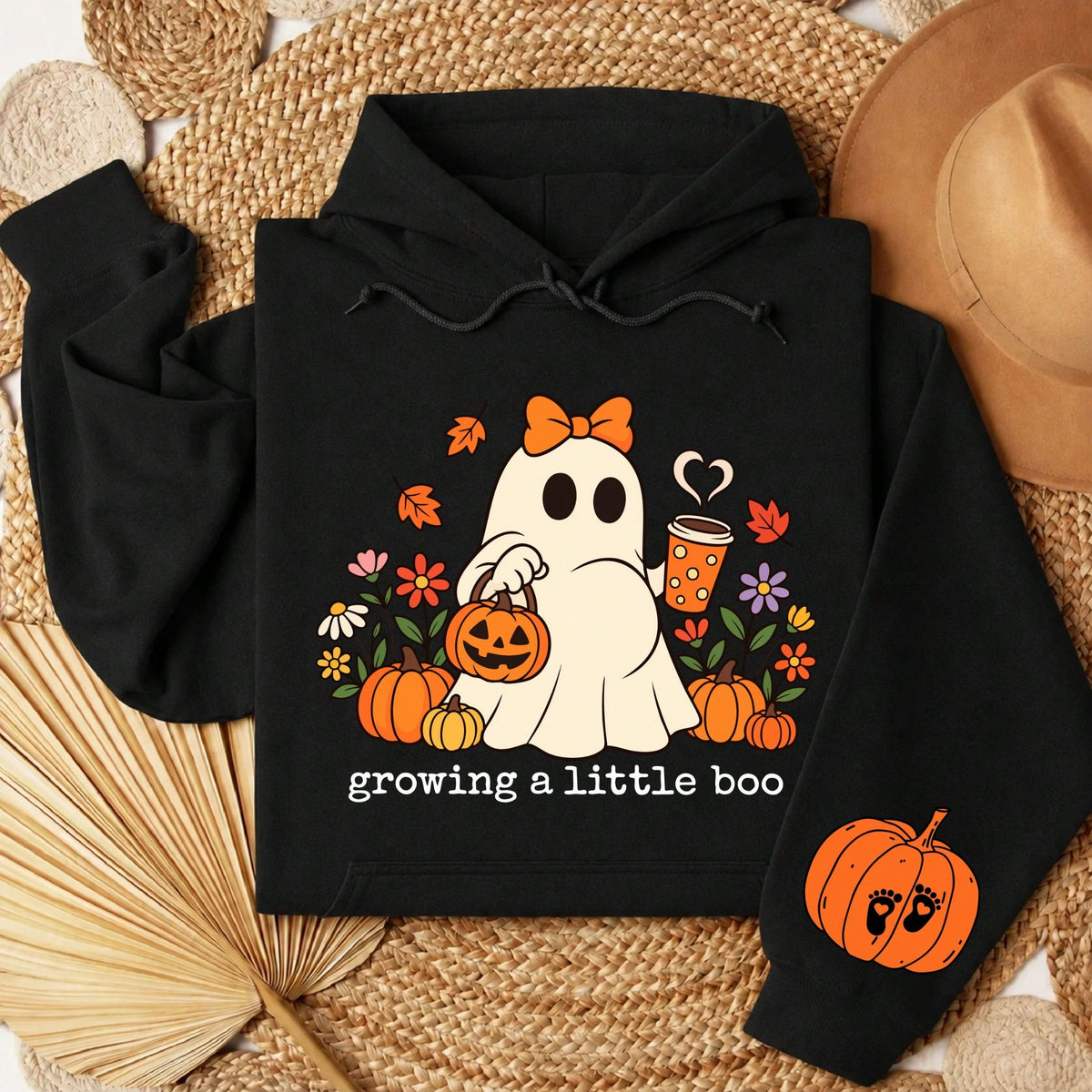 Growing A Little Boo Hoodie