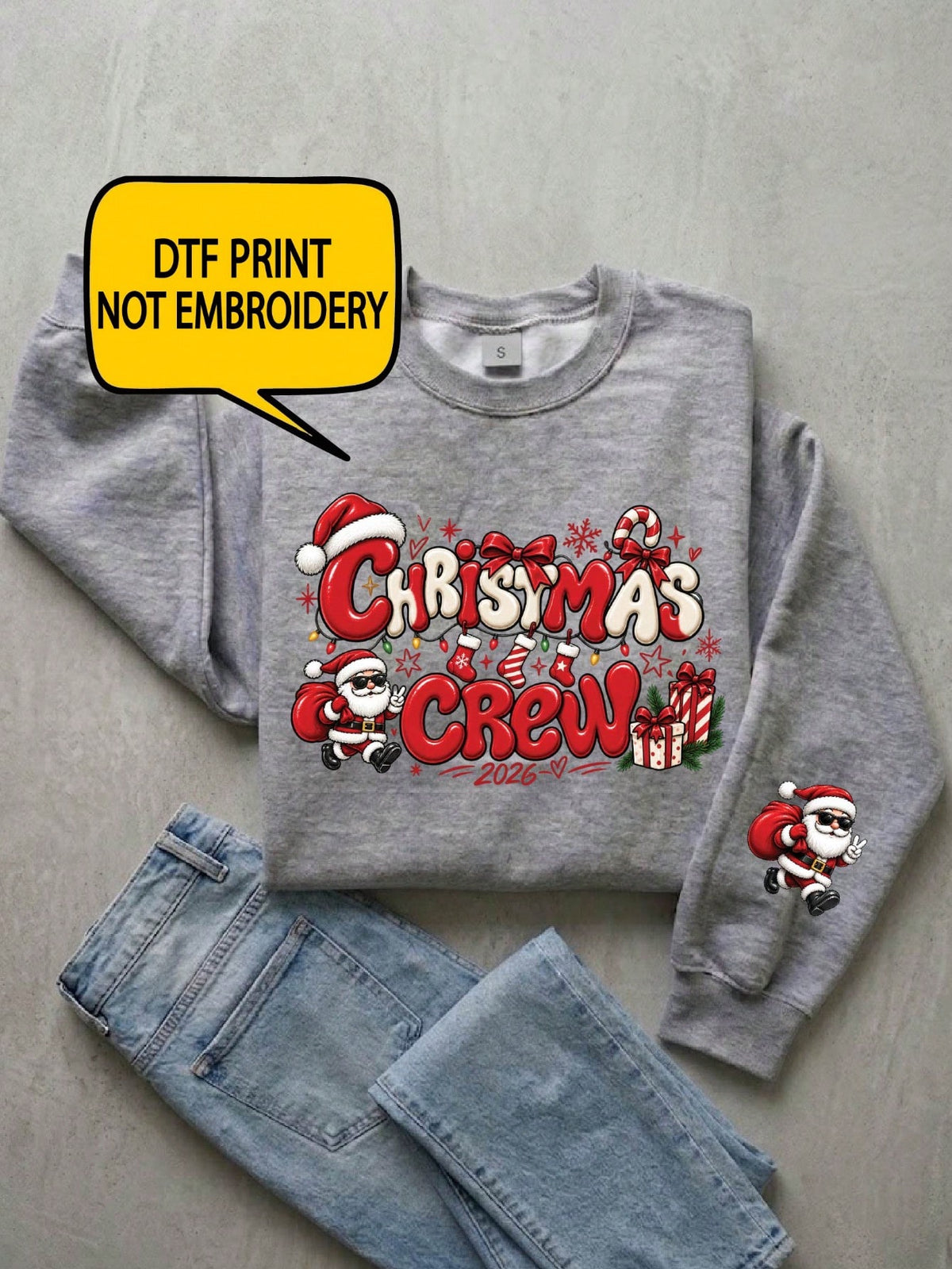 Christmas Crew 2026 Sweatshirt