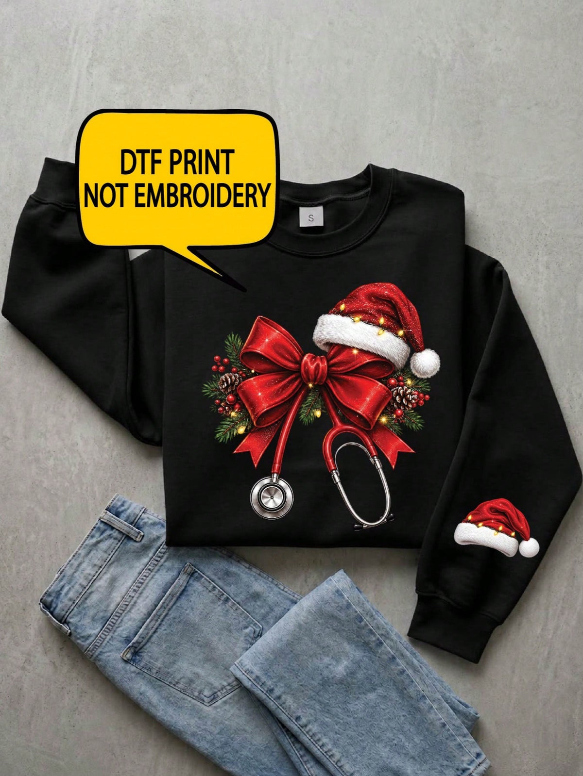 Christmas Nurse Sweatshirt
