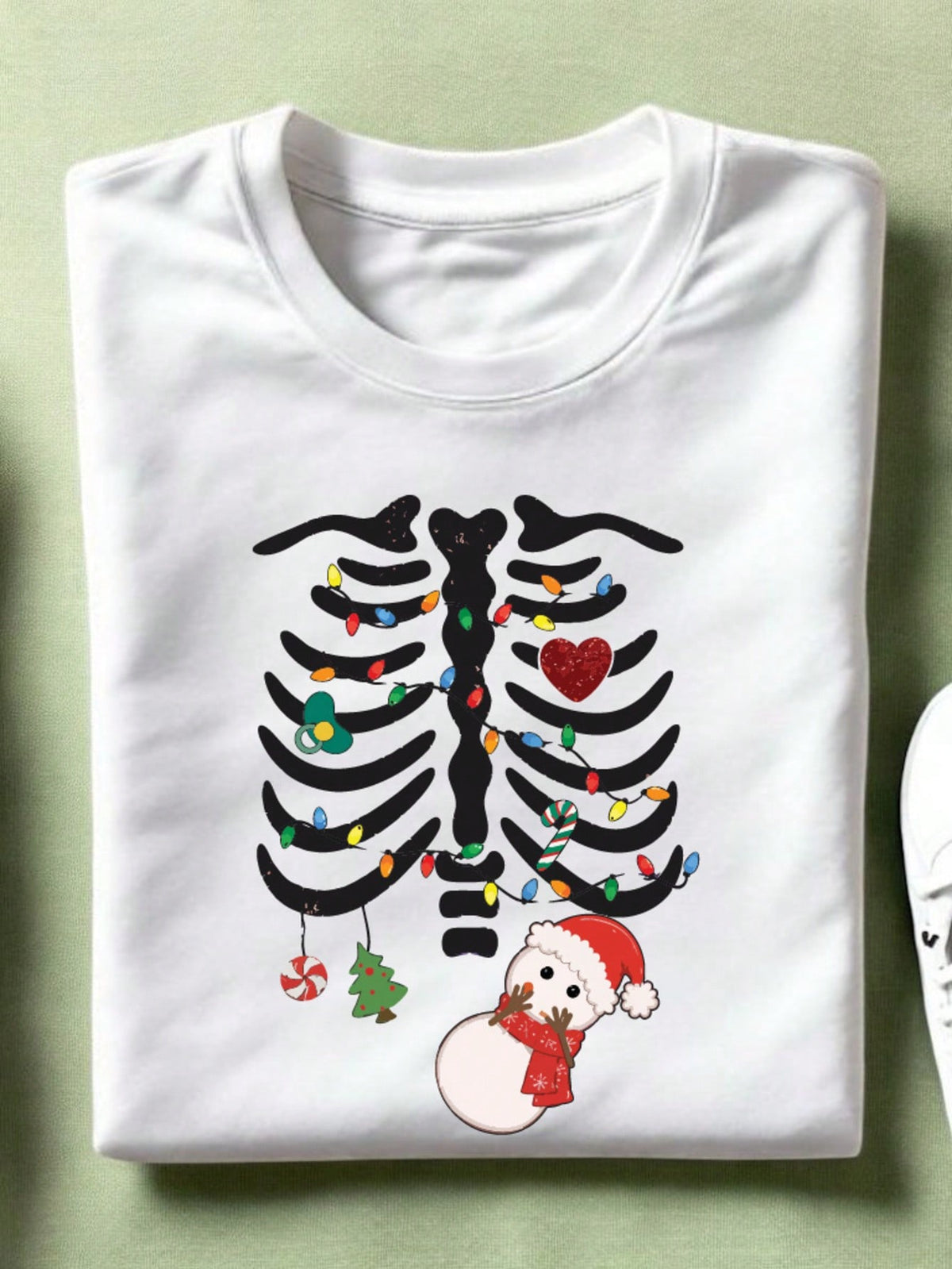 Christmas Pregnant Unisex T-Shirt
