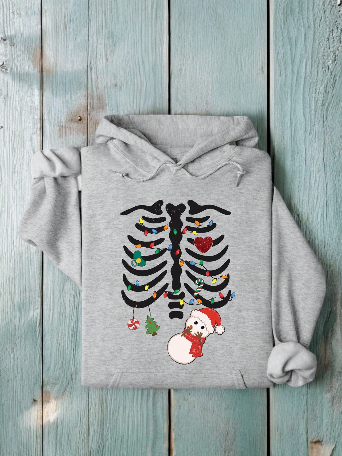Merry Christmas Pregnant Unisex Hoodie