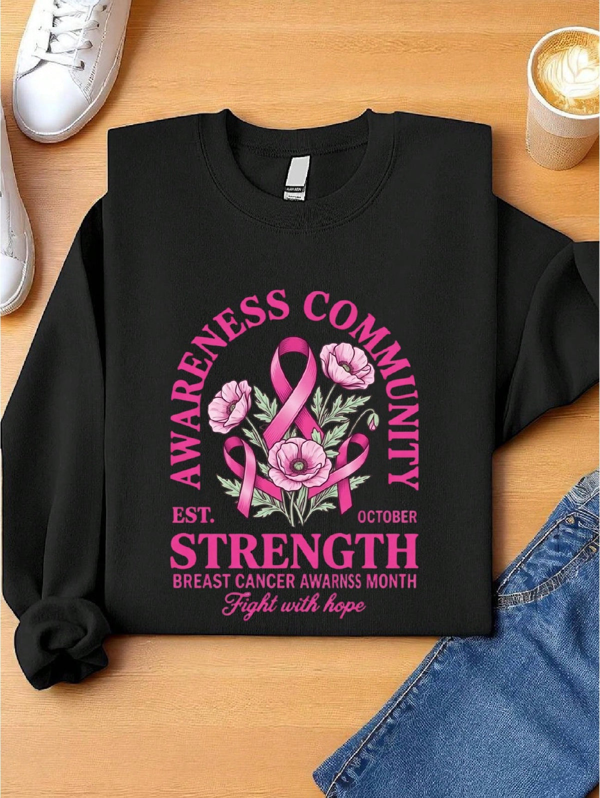Breast Cancer Awareness Sweatshirt
