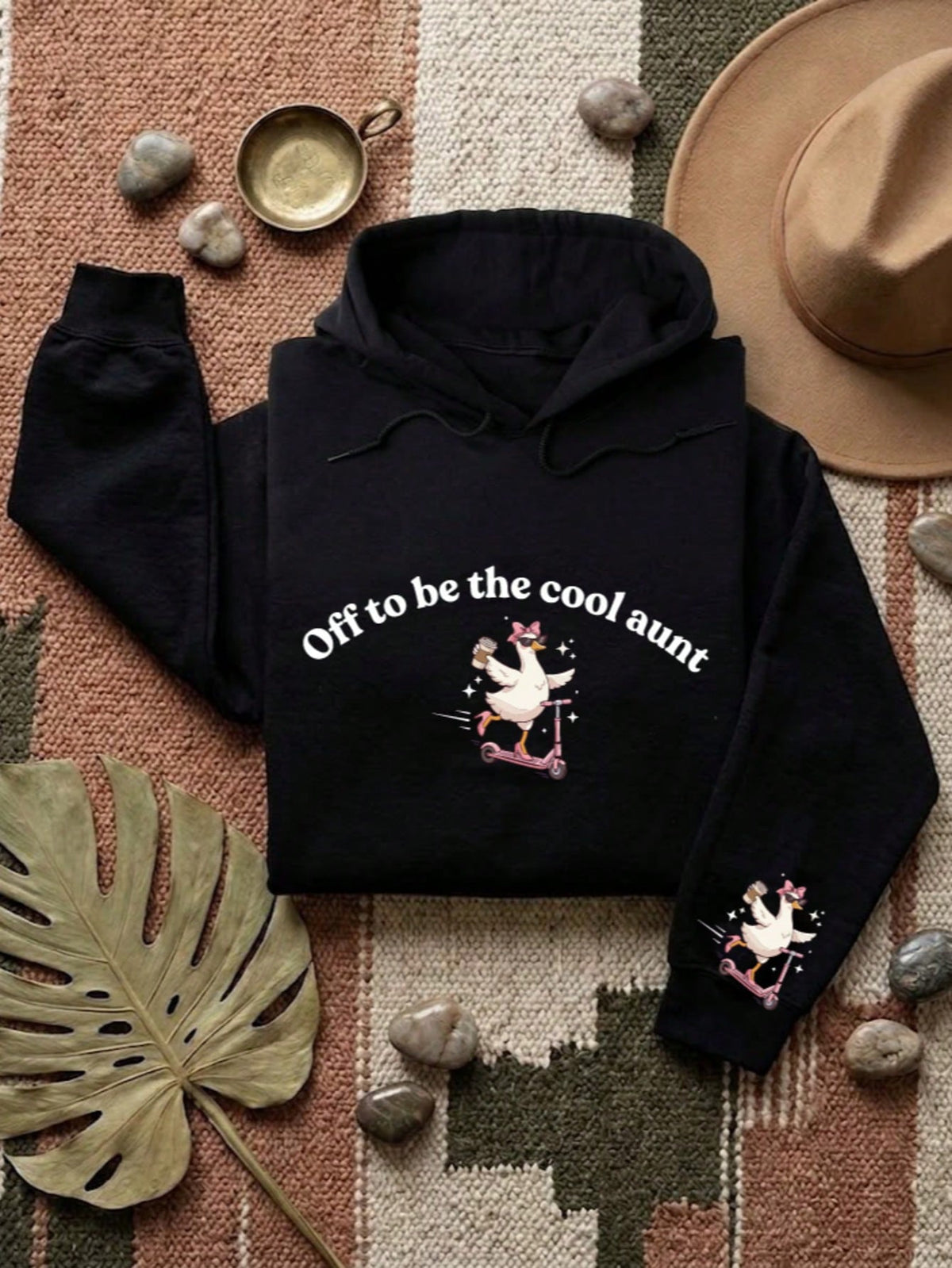 Off To Be Cool Aunt Unisex Hoodie