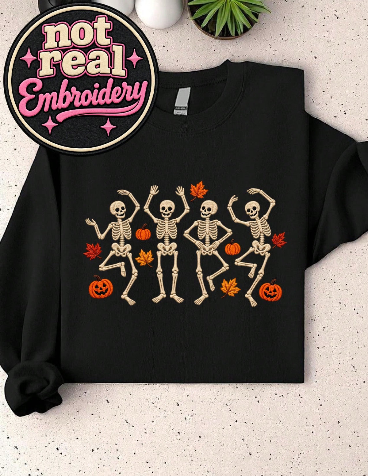 Dancing Skeleton (DTF Graphic Print) Sweatshirt