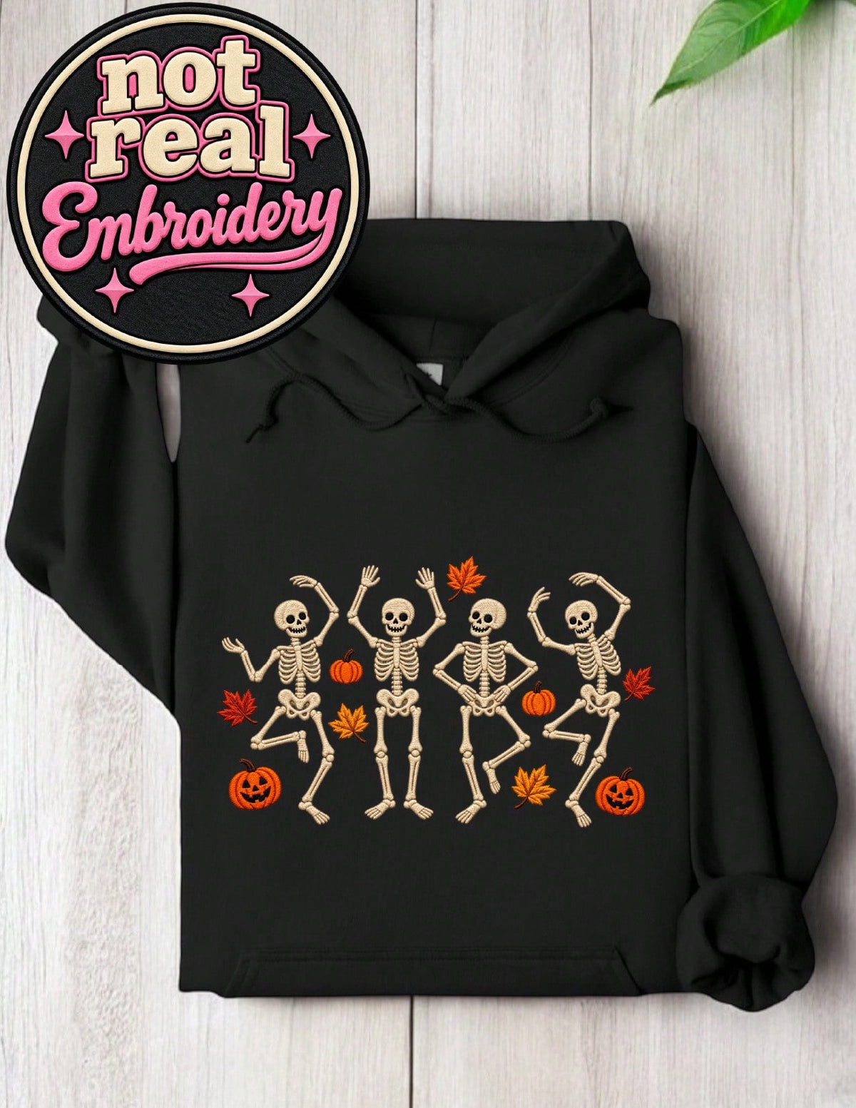 Dancing Skeleton (DTF Graphic Print) Hoodie