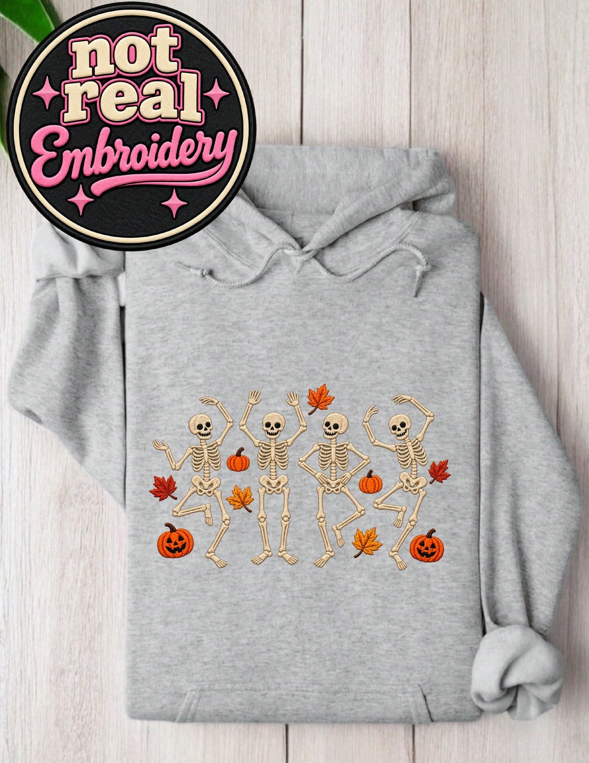 Dancing Skeleton (DTF Graphic Print) Hoodie