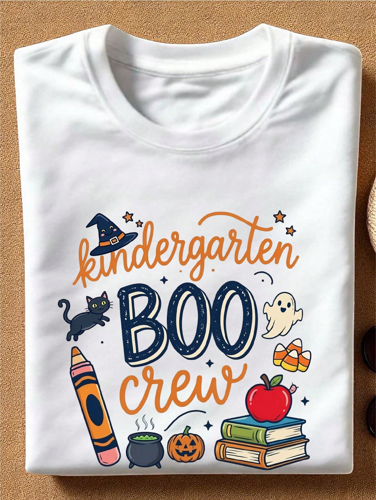 Kindergarten Boo Crew T-Shirt