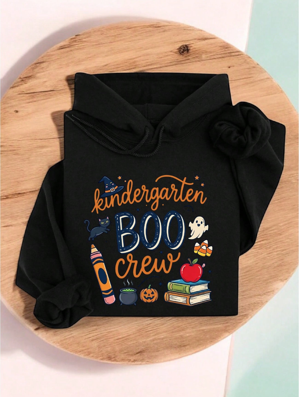 Kindergarten Boo Crew Hoodie