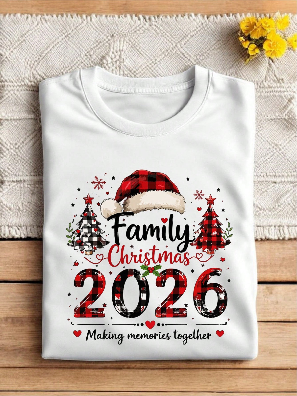 Family Christmas 2026 Making Memories Together T-Shirt