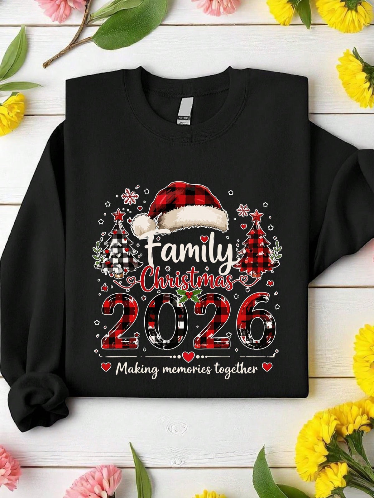 Family Christmas 2026 Making Memories Together Sweatshirt