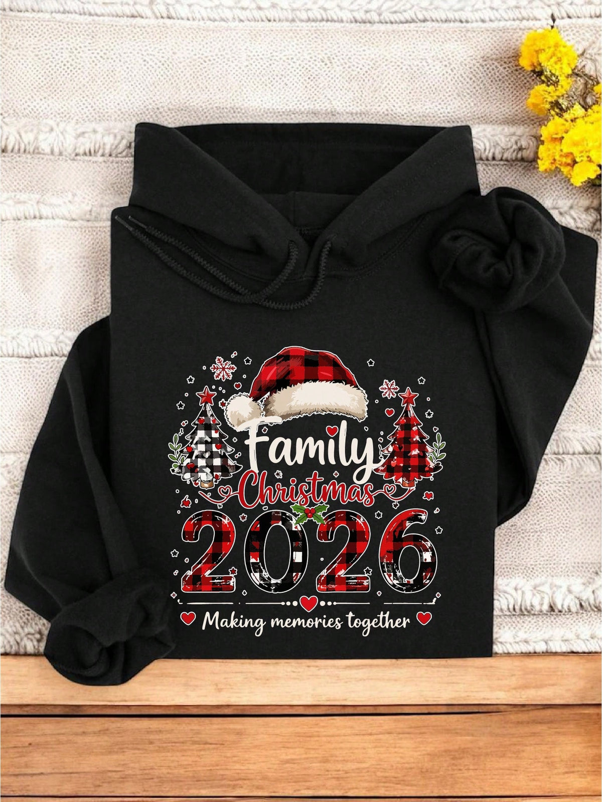 Family Christmas 2026 Making Memories Together Hoodie