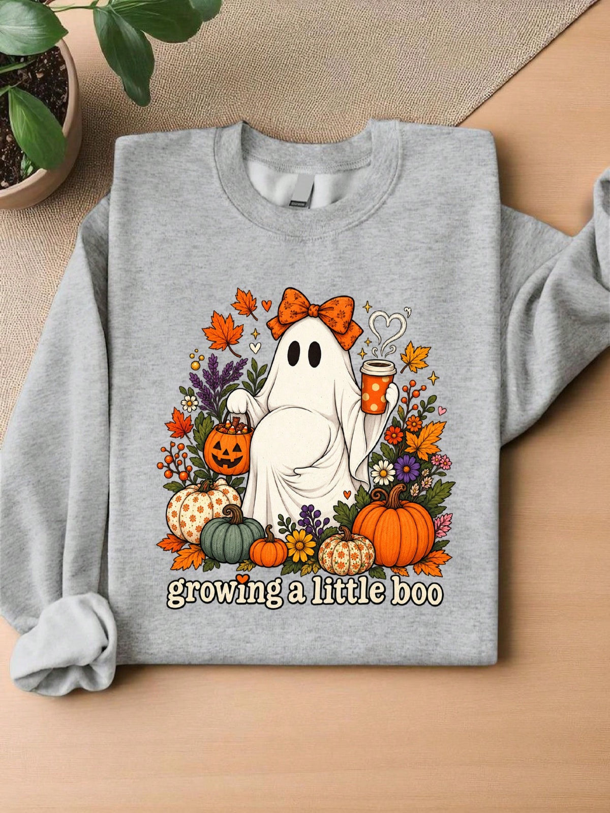 Growing A Little Boo Sweatshirt