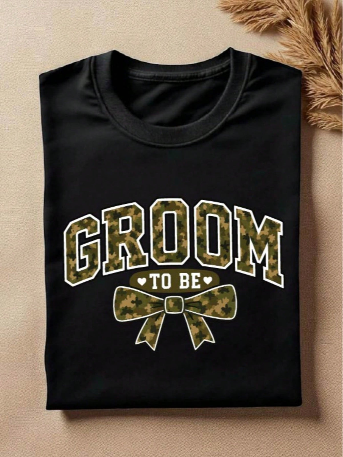 1 PC Bride Groom To Be T-Shirt