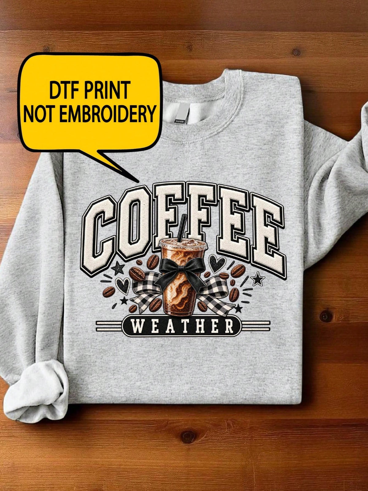 Coffee Weather Fall Sweatshirt
