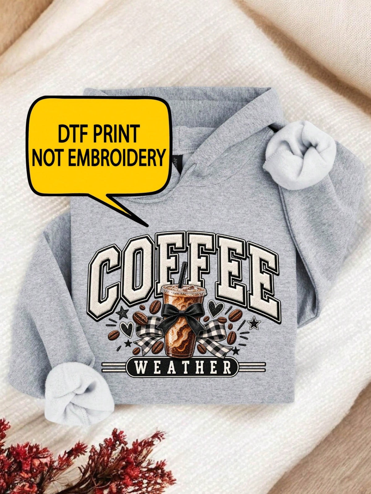 Coffee Weather Fall Hoodie