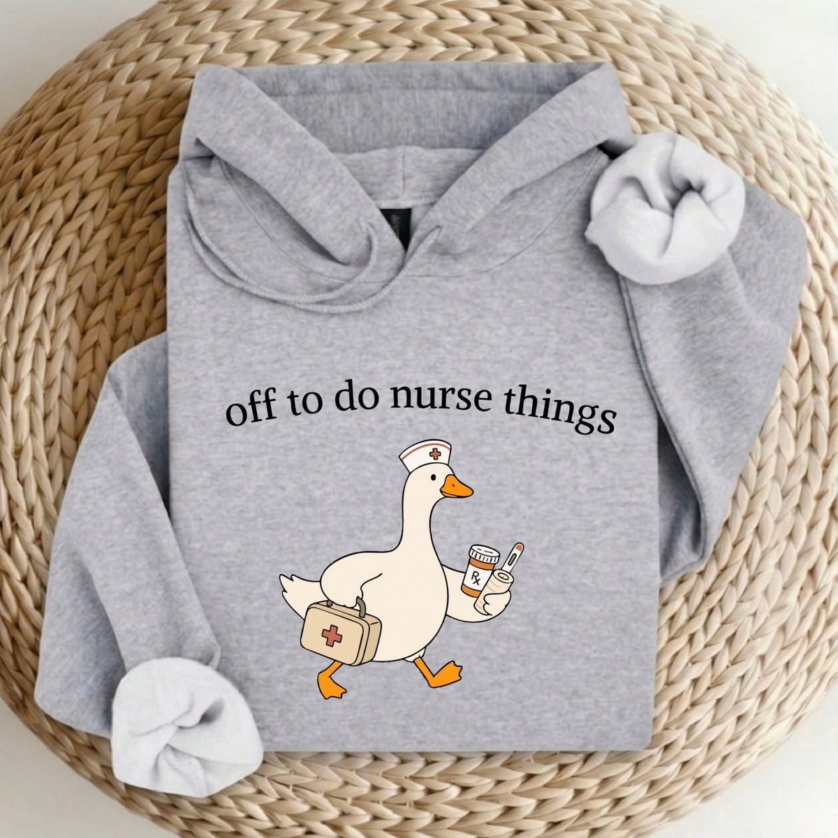 Off To Do Nurse Things Hoodie