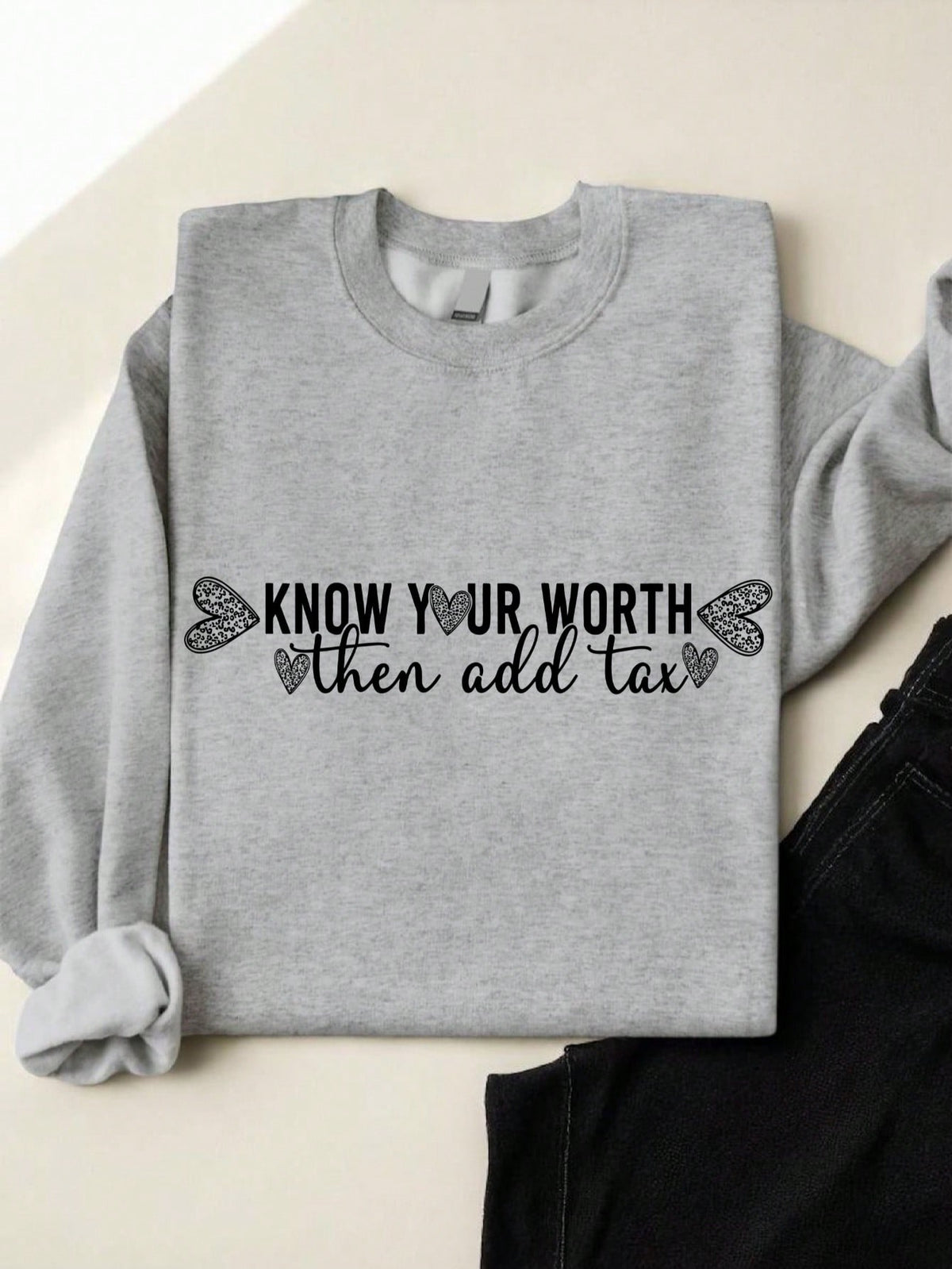 Know Your Worth Sweatshirt