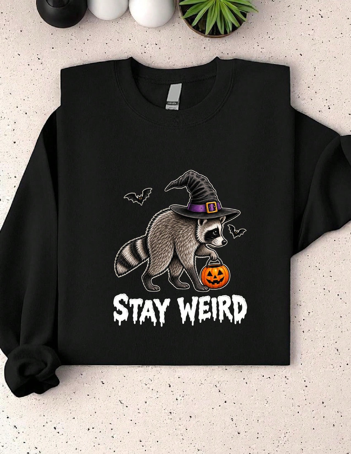 Stay Weird Halloween Sweatshirt