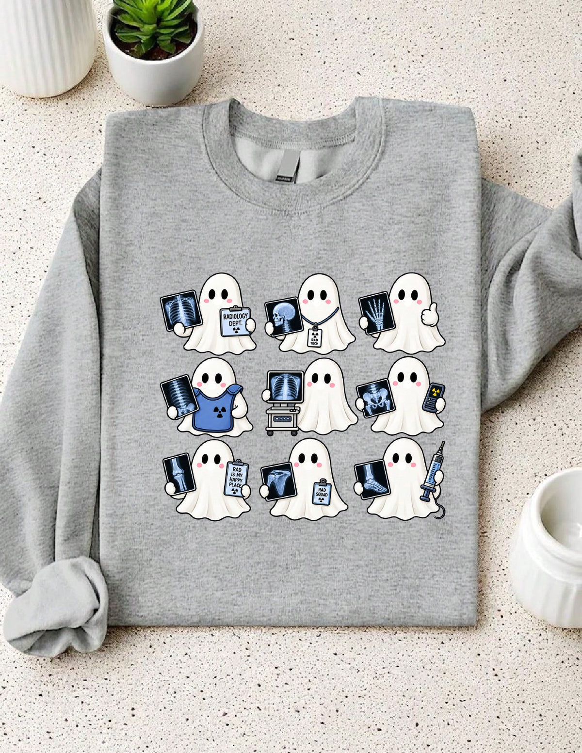Halloween Radiology Ghost Sweatshirt