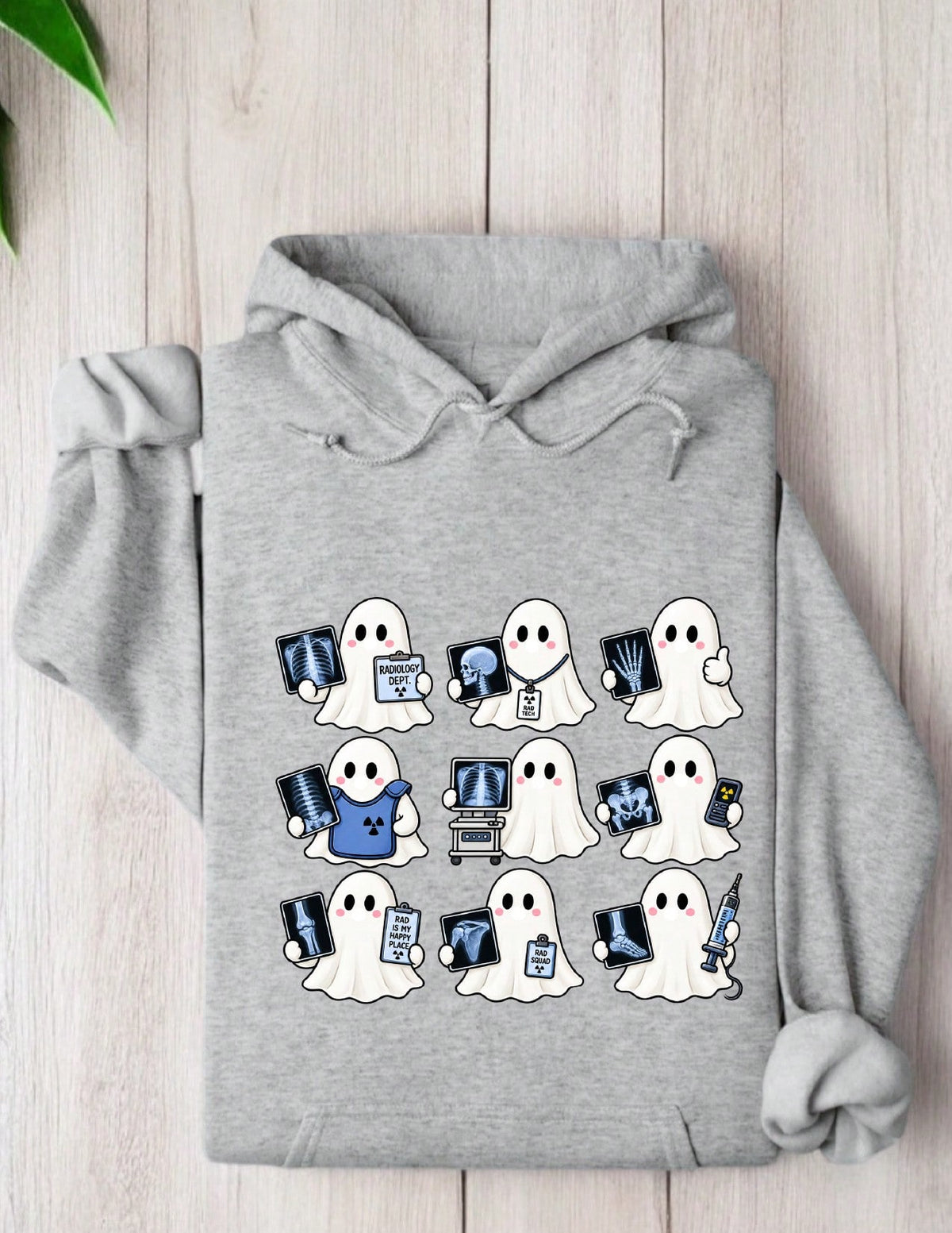 Halloween Radiology Ghost Hoodie