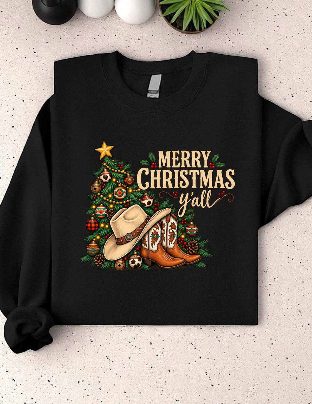Western Christmas Sweatshirt