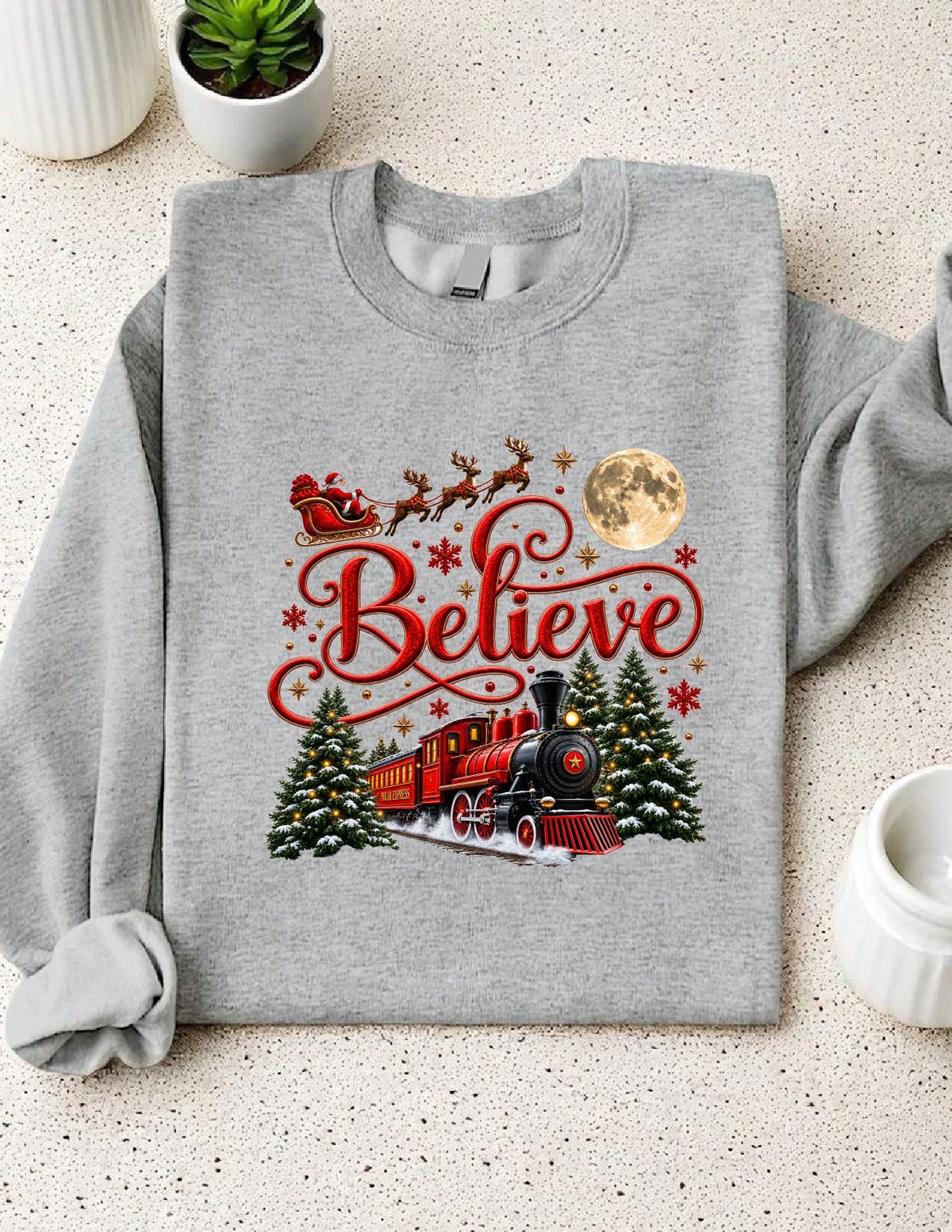 Believe Christmas Sweatshirt