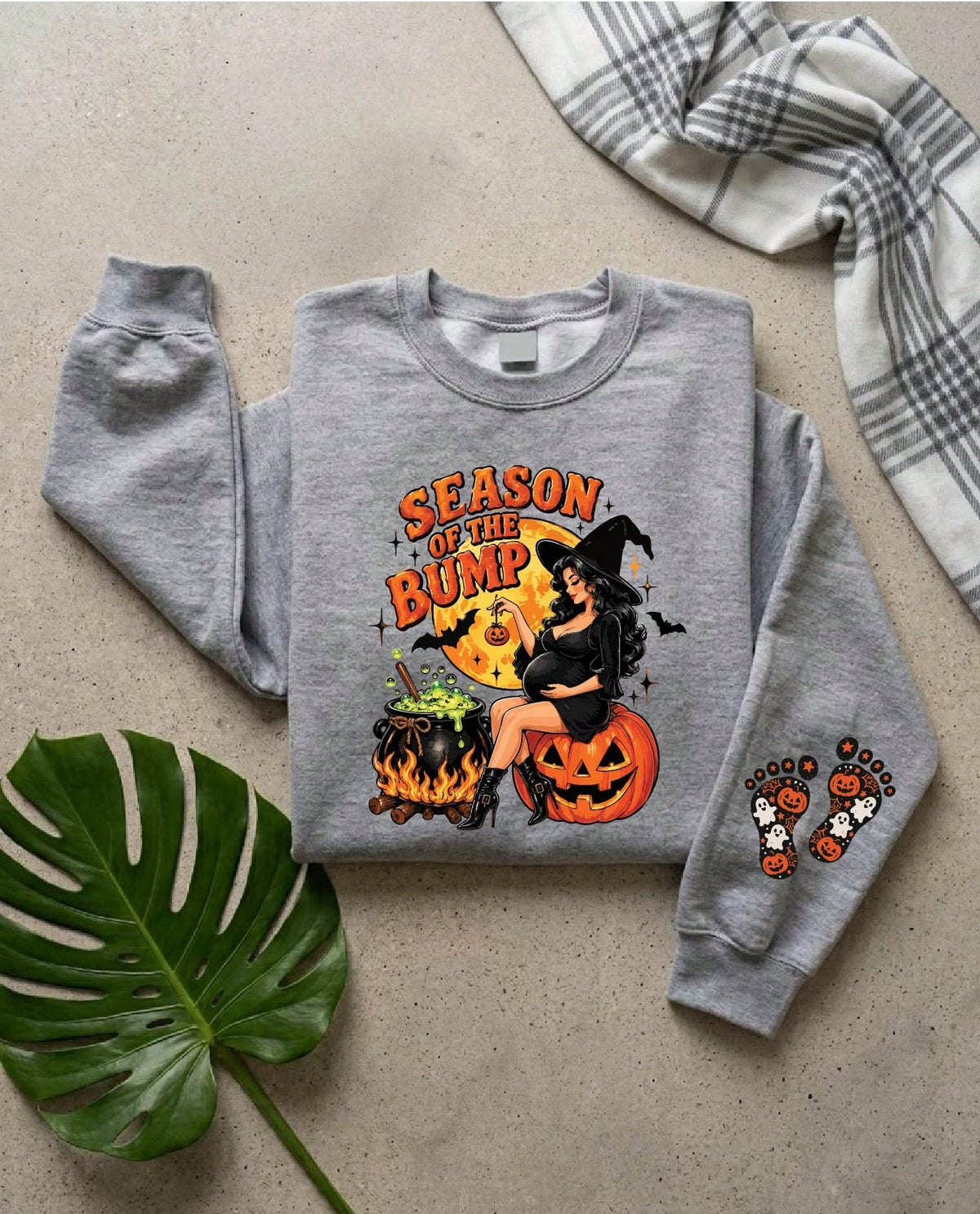 Season Of The Bump Halloween Sweatshirt