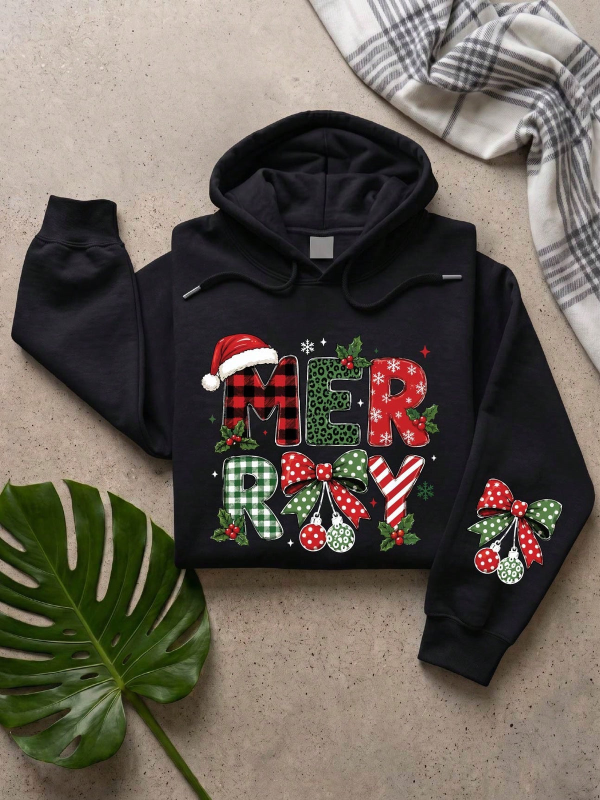 Merry Bow Hoodie