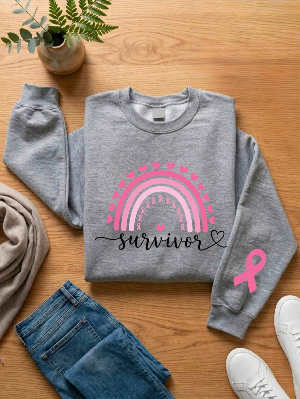 Breast Cancer Survivor Sweatshirt